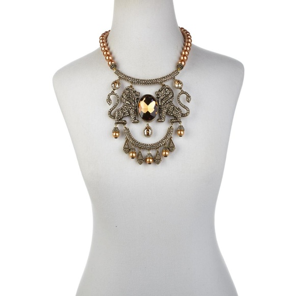 Heidi Daus Queen of the Jungle Beaded Necklace - Picture 2 of 2